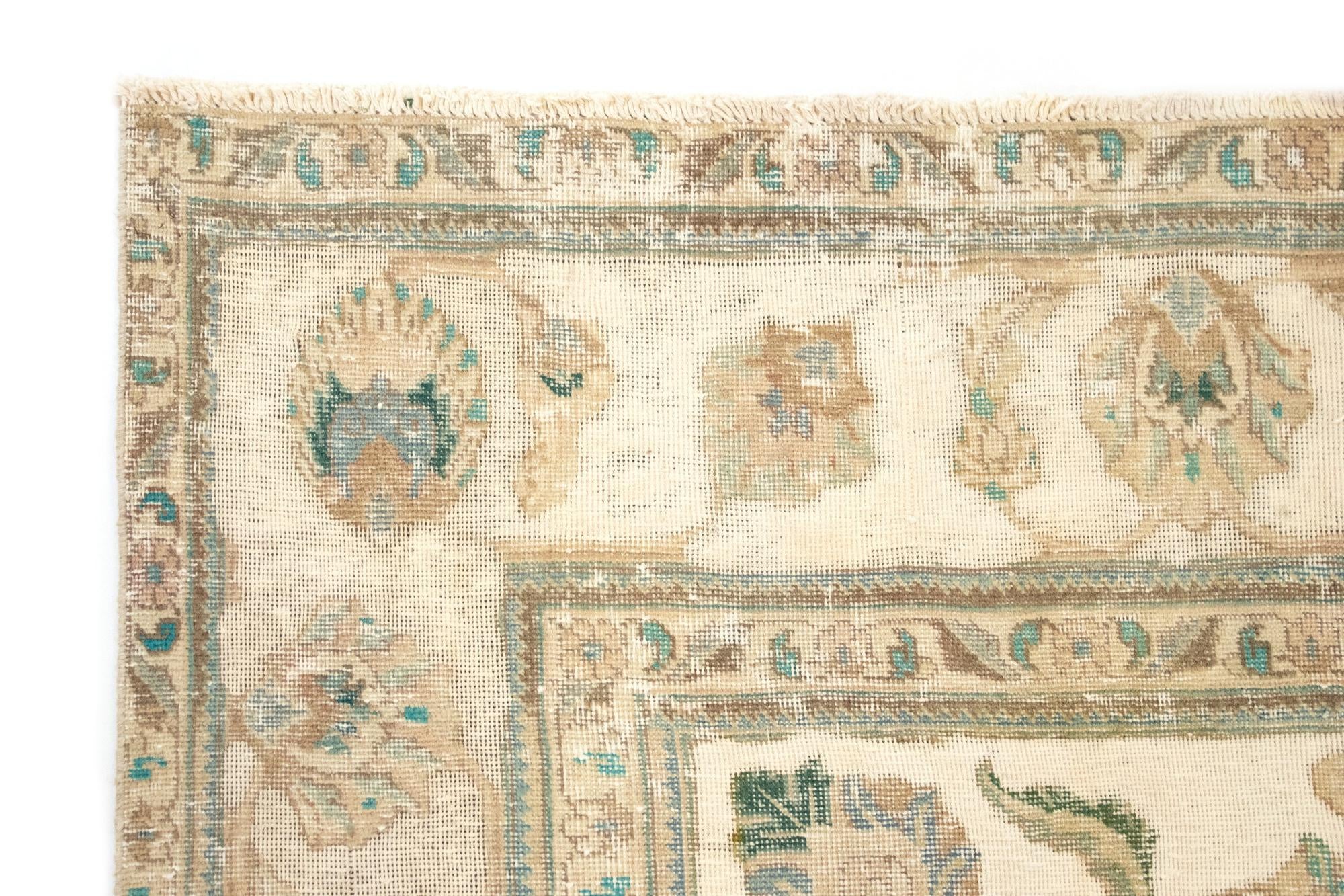 9' 3 x 12' 8 Hand Knotted Vintage Royal Persian Wool Rug