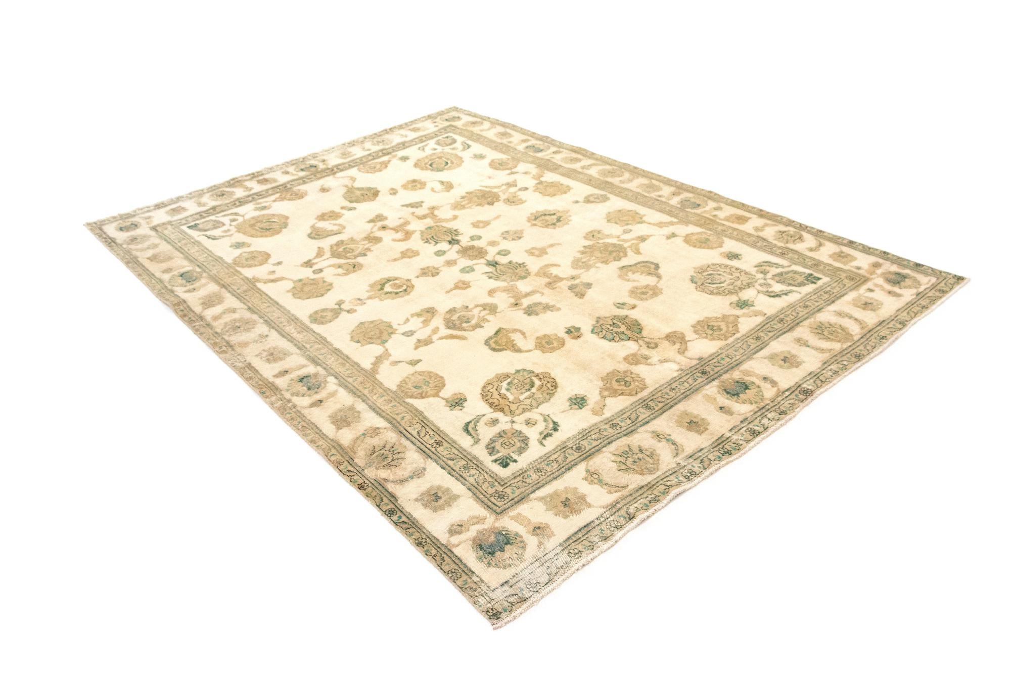 9' 3 x 12' 8 Hand Knotted Vintage Royal Persian Wool Rug