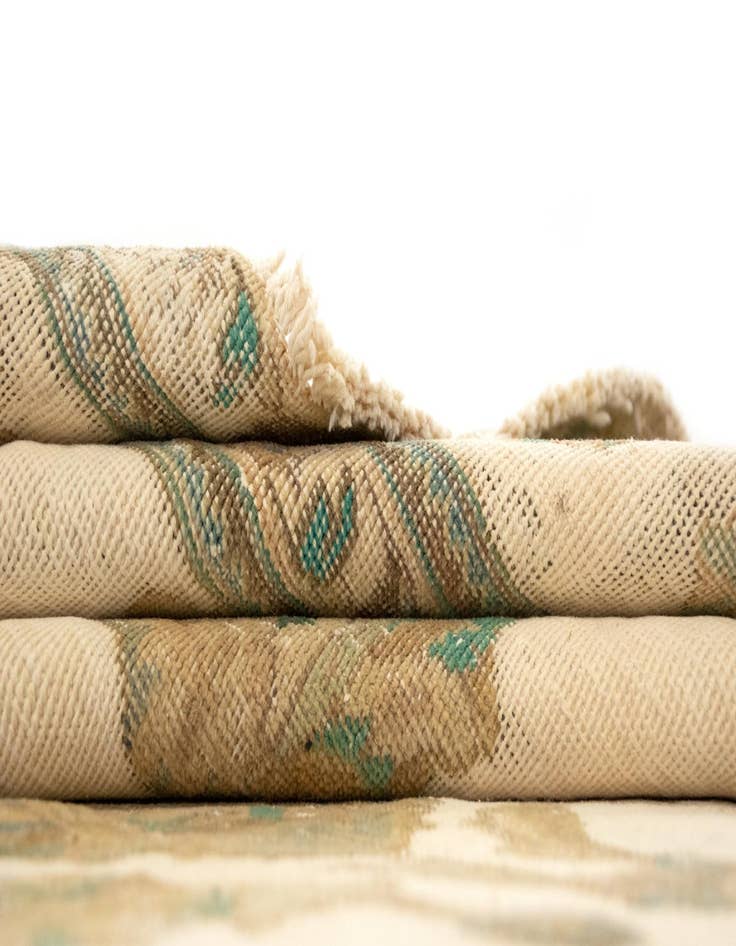 Detail image of 9' 3 x 12' 8  Hand Knotted Vintage Royal Persian Wool Rug