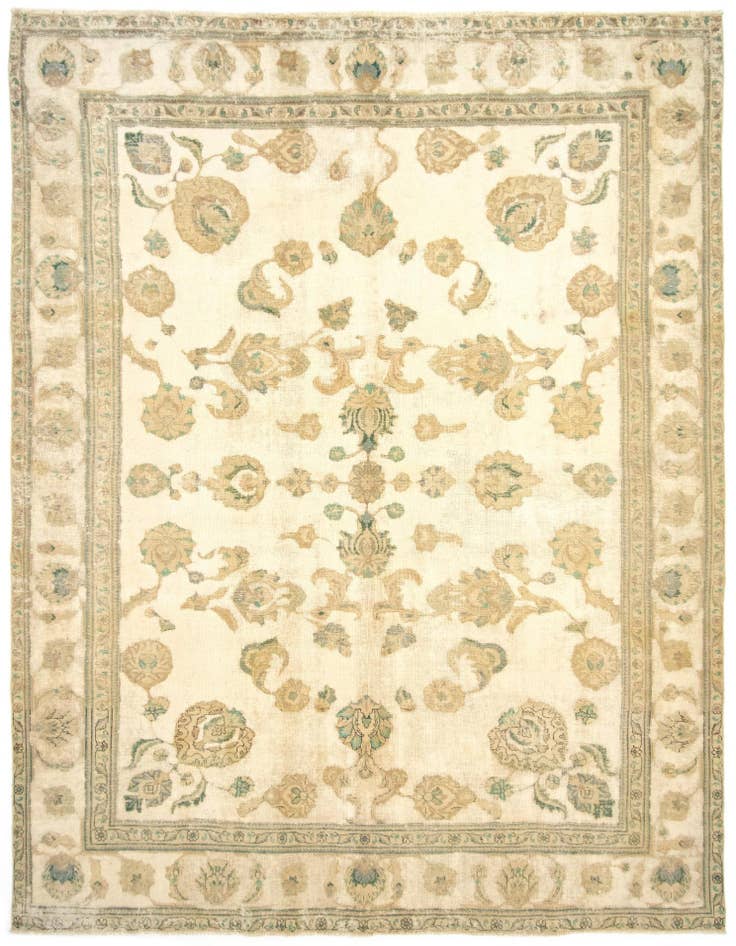 Detail image of 9' 3 x 12' 8 Hand Knotted Vintage Royal Persian Wool Rug