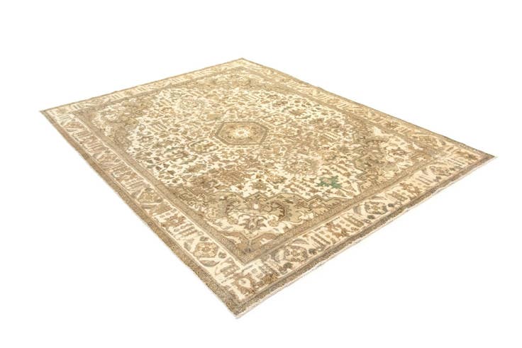 Detail image of 9' 9 x 12' 8 Hand Knotted Vintage Royal Persian Wool Rug