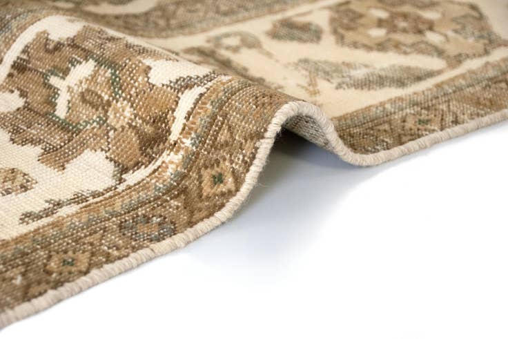 Detail image of 9' 9 x 12' 8 Hand Knotted Vintage Royal Persian Wool Rug