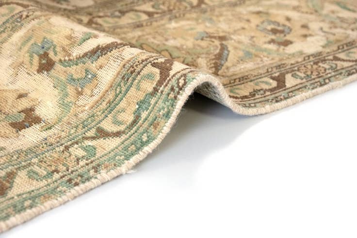 Detail image of 9' 11 x 12' 4 Hand Knotted Vintage Royal Persian Wool Rug