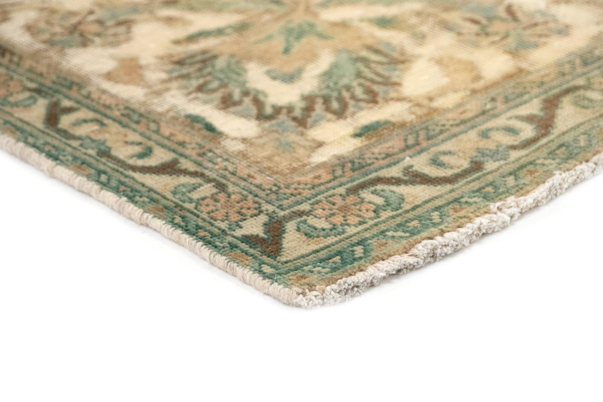 9' 11 x 12' 4 Hand Knotted Vintage Royal Persian Wool Rug