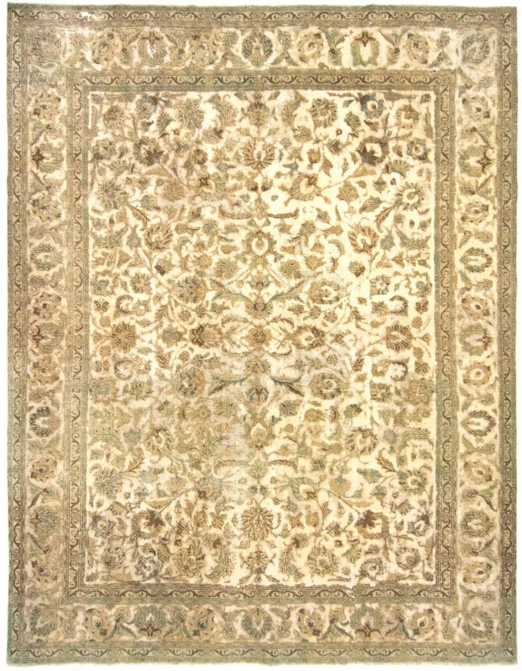 Detail image of 9' 11 x 12' 4 Hand Knotted Vintage Royal Persian Wool Rug