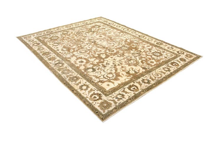 Detail image of 9' 7 x 12' 3 Hand Knotted Vintage Royal Persian Wool Rug