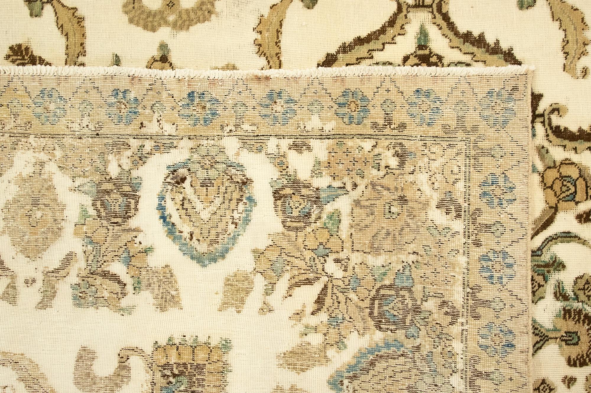 9' 11 x 12' 8 Hand Knotted Vintage Royal Persian Wool Rug