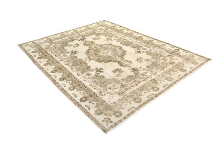 Detail image of 9' 9 x 12' 4 Hand Knotted Vintage Royal Persian Wool Rug