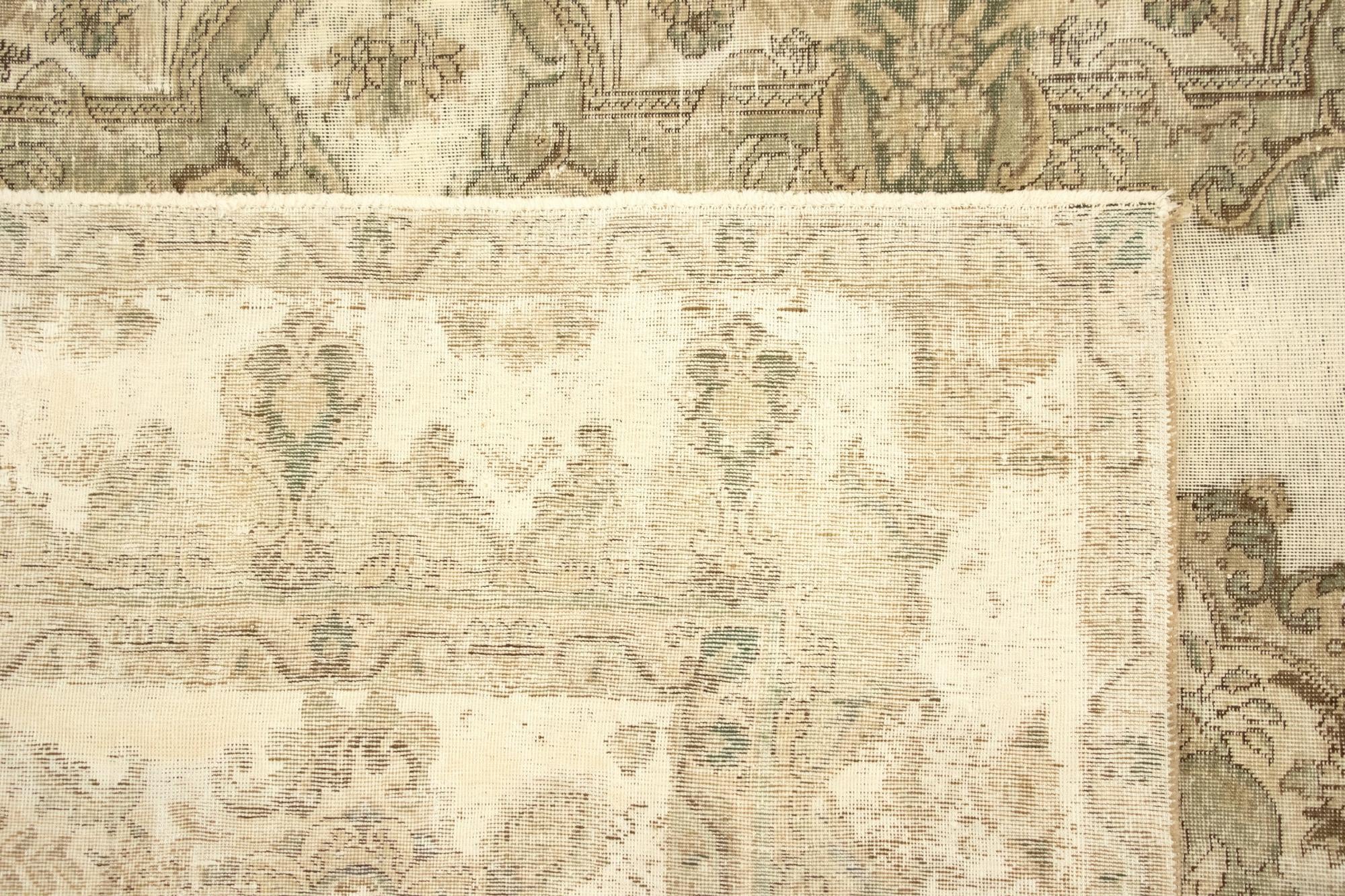 9' 9 x 12' 4 Hand Knotted Vintage Royal Persian Wool Rug