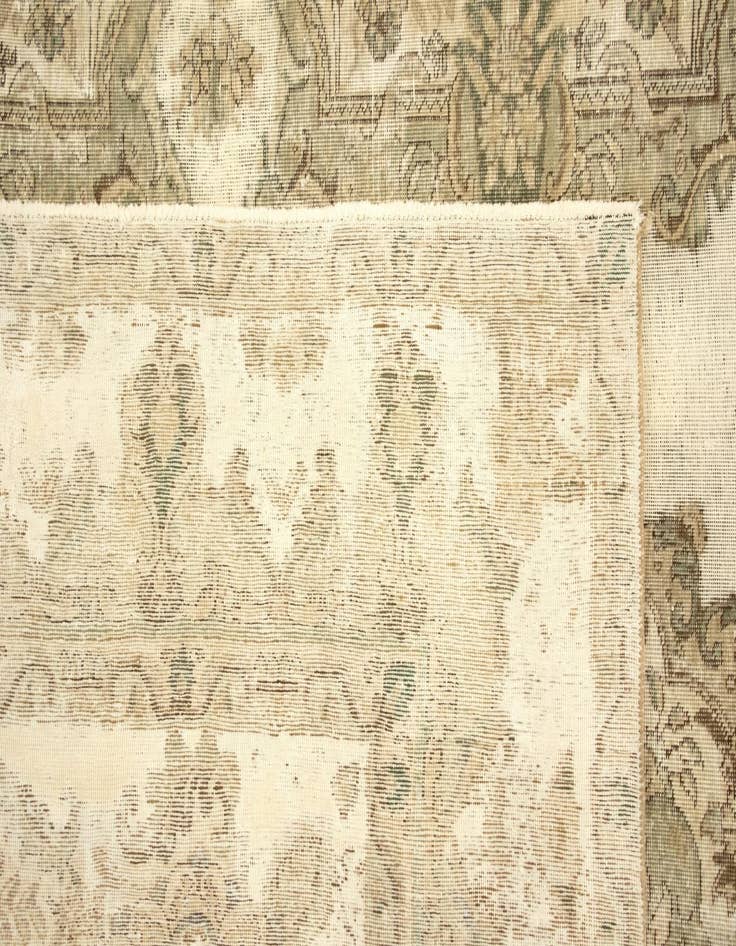 Detail image of 9' 9 x 12' 4  Hand Knotted Vintage Royal Persian Wool Rug