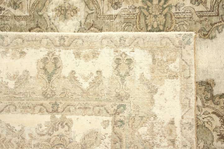 9' 9 x 12' 4 Hand Knotted Vintage Royal Persian Wool Rug