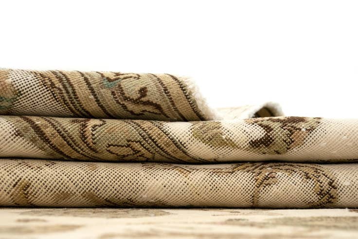 Detail image of 9' 9 x 12' 6 Hand Knotted Vintage Royal Persian Wool Rug
