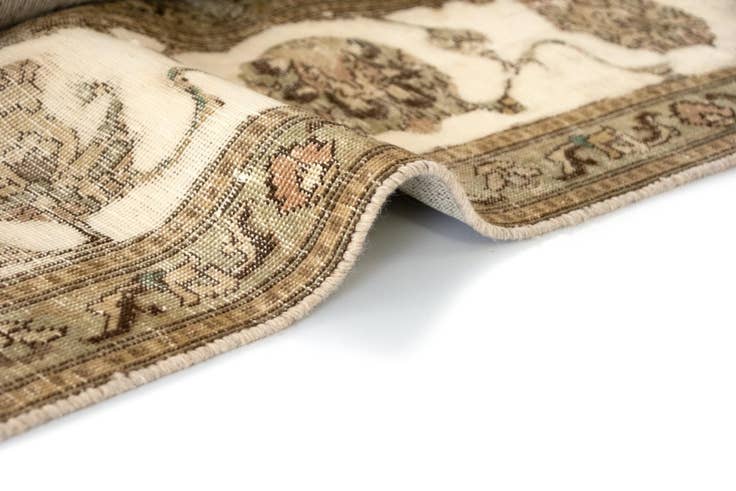 Detail image of 9' 9 x 12' 6 Hand Knotted Vintage Royal Persian Wool Rug