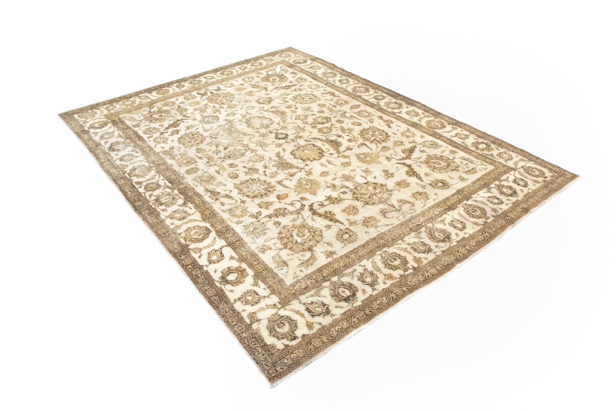 9' 7 x 12' 7 Hand Knotted Vintage Royal Persian Wool Rug