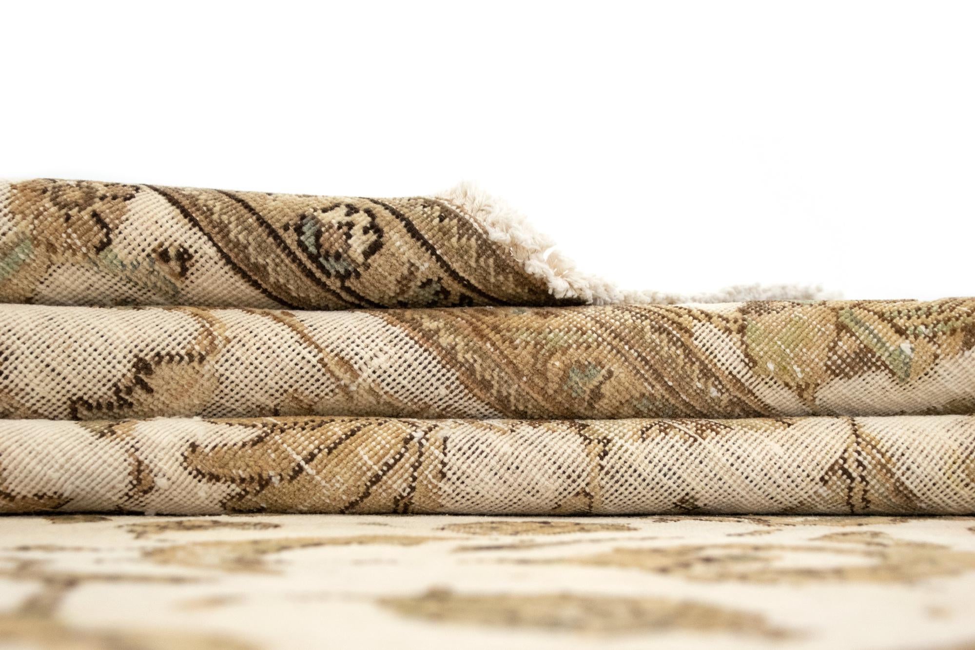 9' 7 x 12' 7 Hand Knotted Vintage Royal Persian Wool Rug
