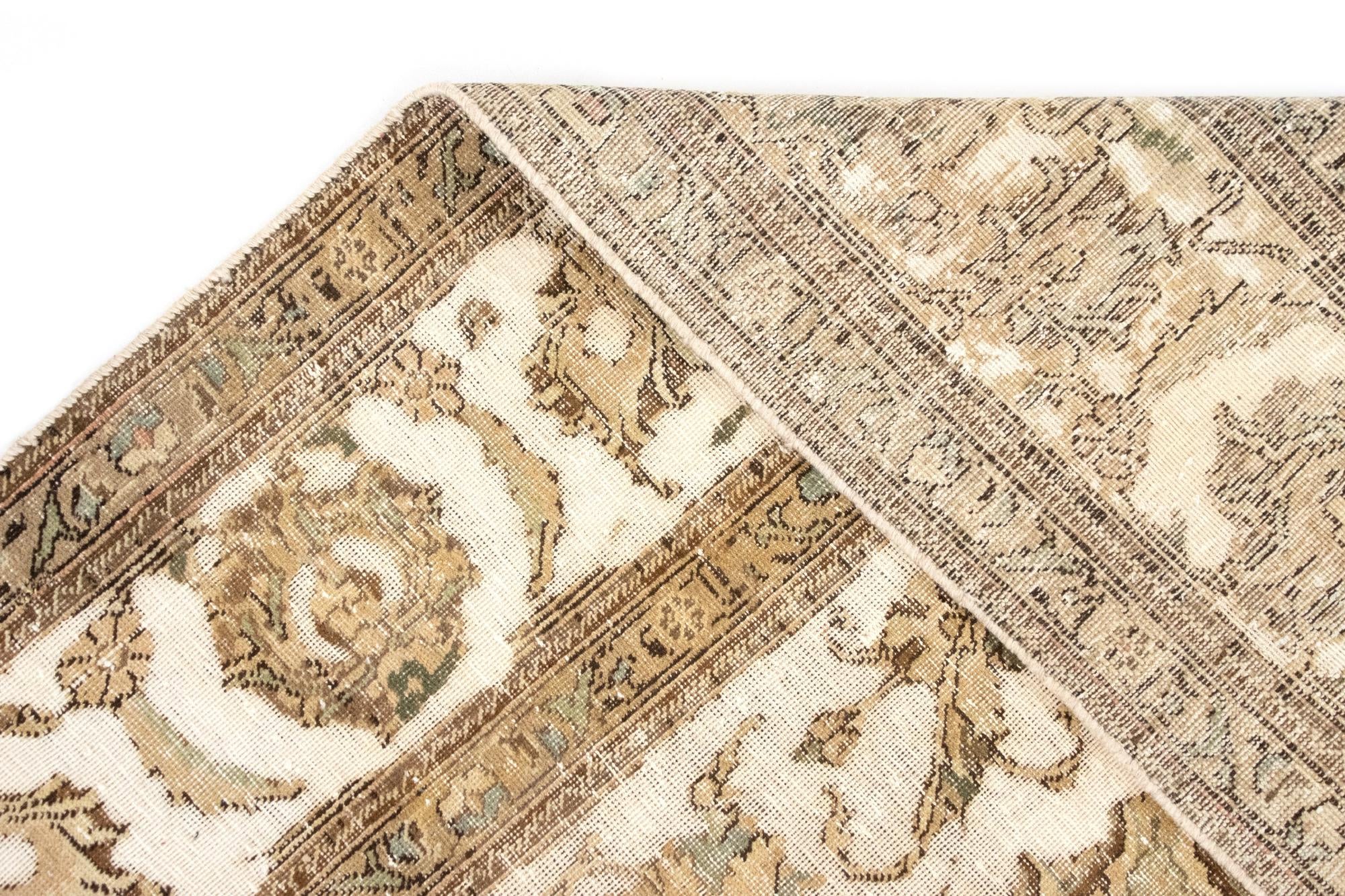 9' 7 x 12' 7 Hand Knotted Vintage Royal Persian Wool Rug