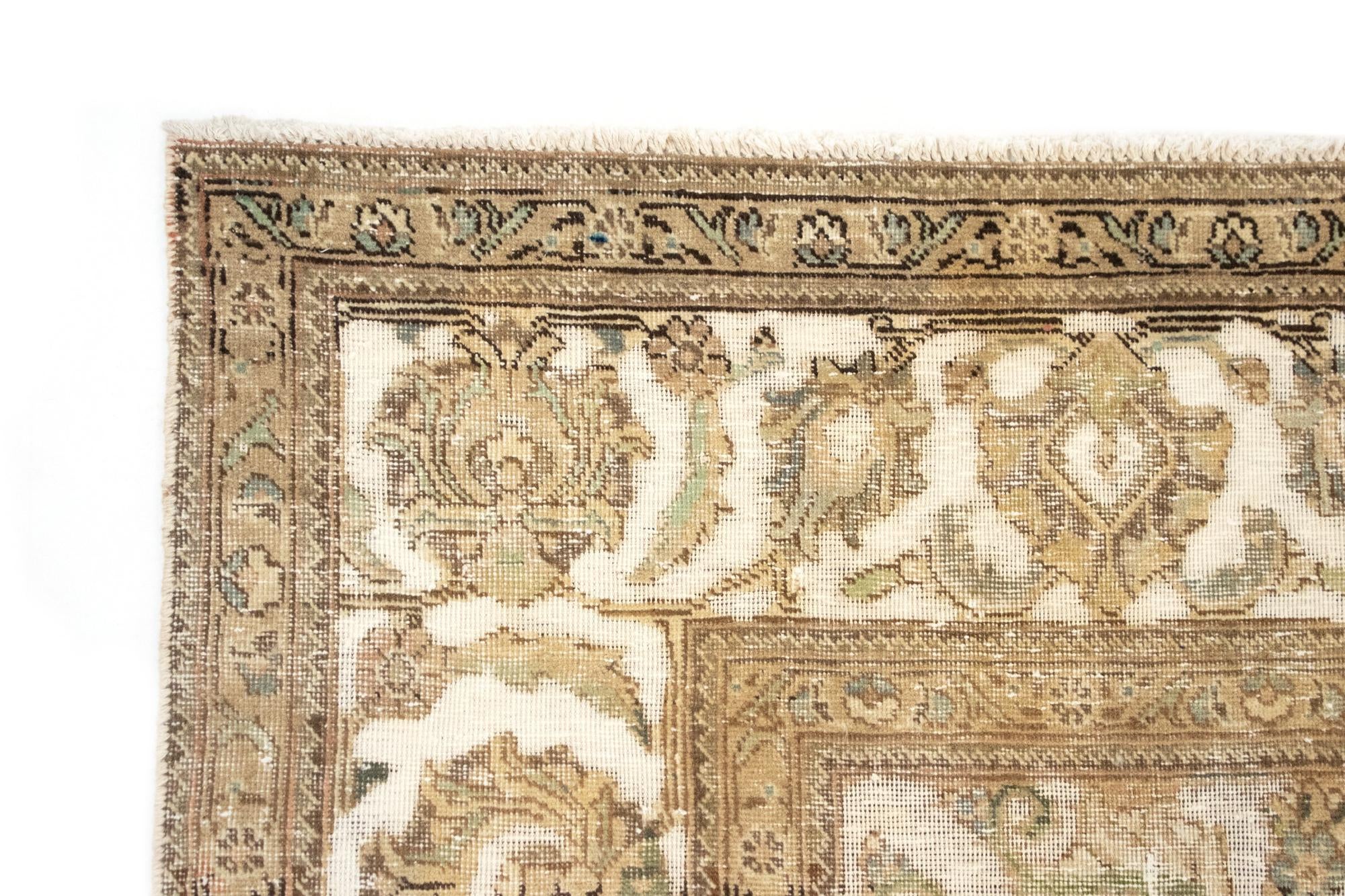 9' 7 x 12' 7 Hand Knotted Vintage Royal Persian Wool Rug
