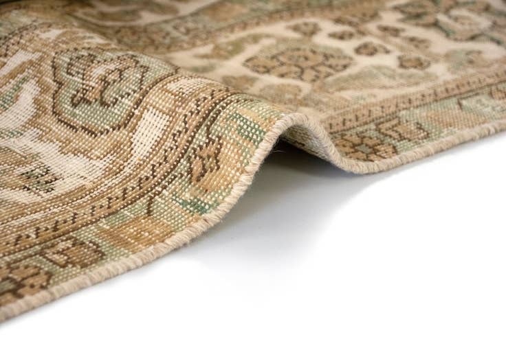 Detail image of 9' 4 x 12' 10 Hand Knotted Vintage Royal Persian Wool Rug