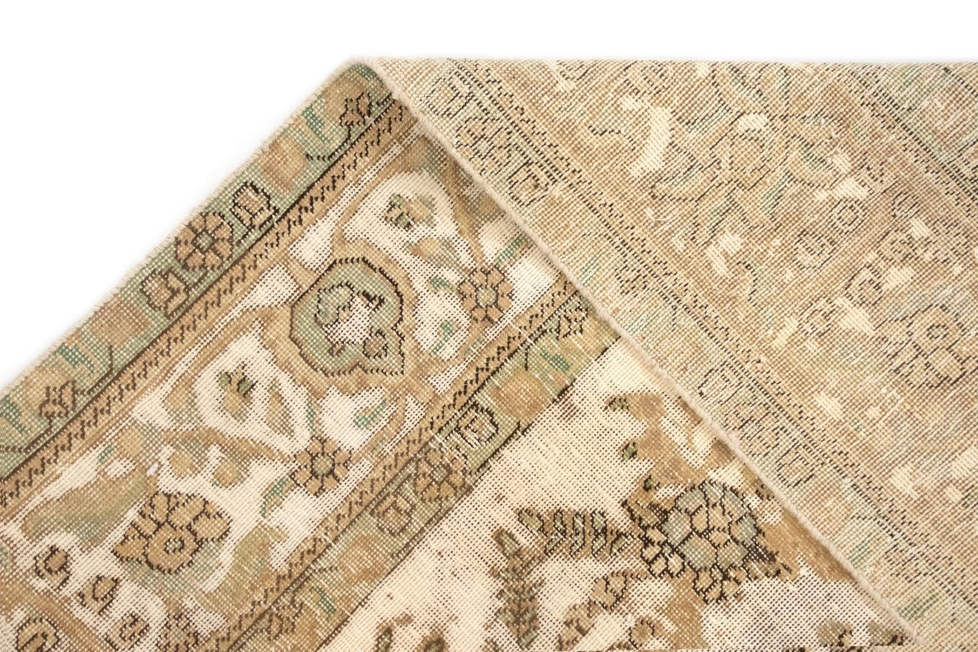 9' 4 x 12' 10 Hand Knotted Vintage Royal Persian Wool Rug