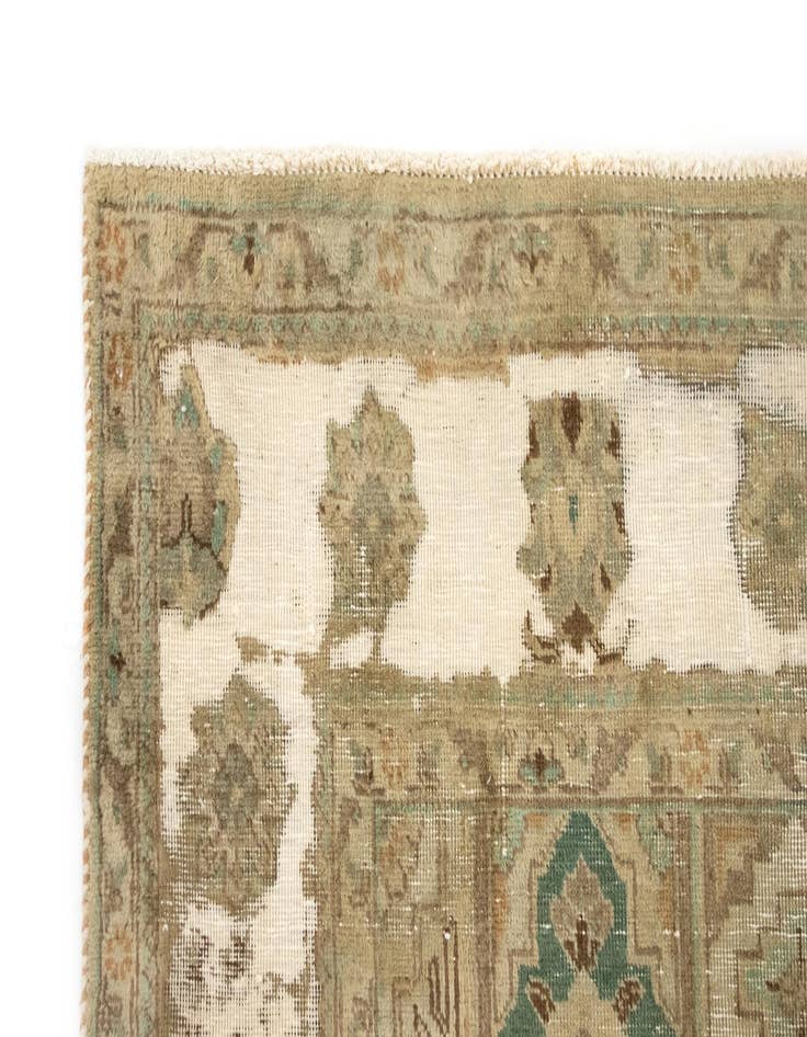 Detail image of 6' 5 x 9' 6  Hand Knotted Vintage Royal Persian Wool Rug