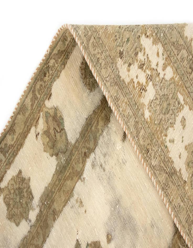 Detail image of 6' 5 x 9' 6  Hand Knotted Vintage Royal Persian Wool Rug