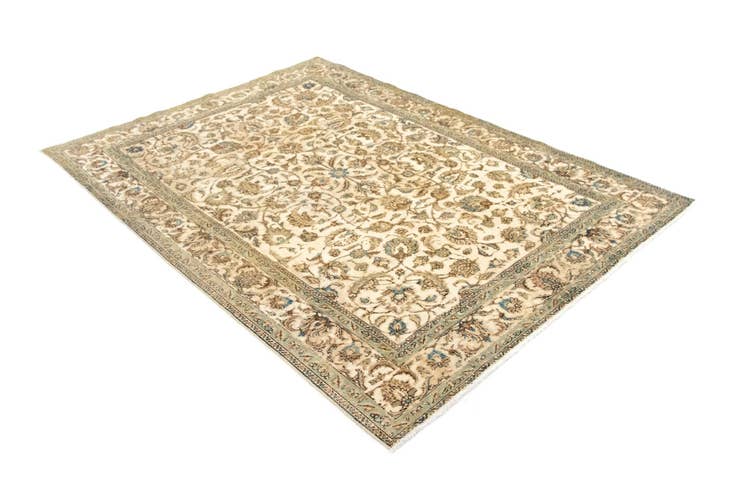 Detail image of 7' 10 x 10' 11 Hand Knotted Vintage Royal Persian Wool Rug