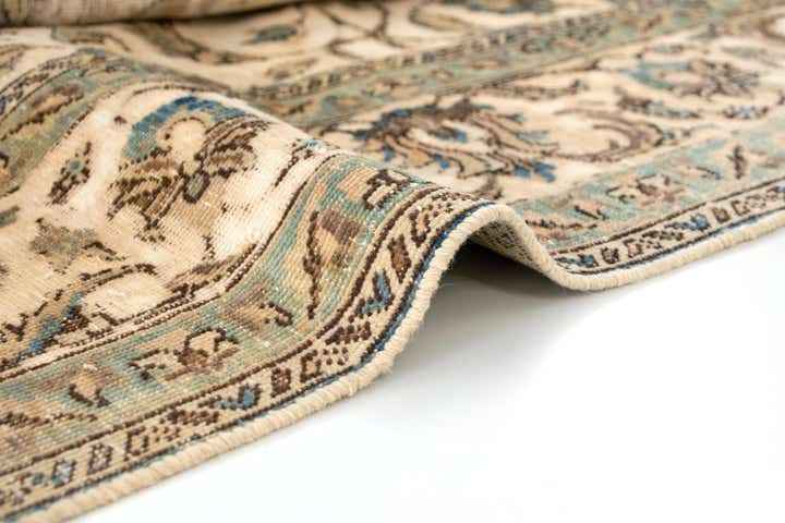 7' 10 x 10' 11 Hand Knotted Vintage Royal Persian Wool Rug