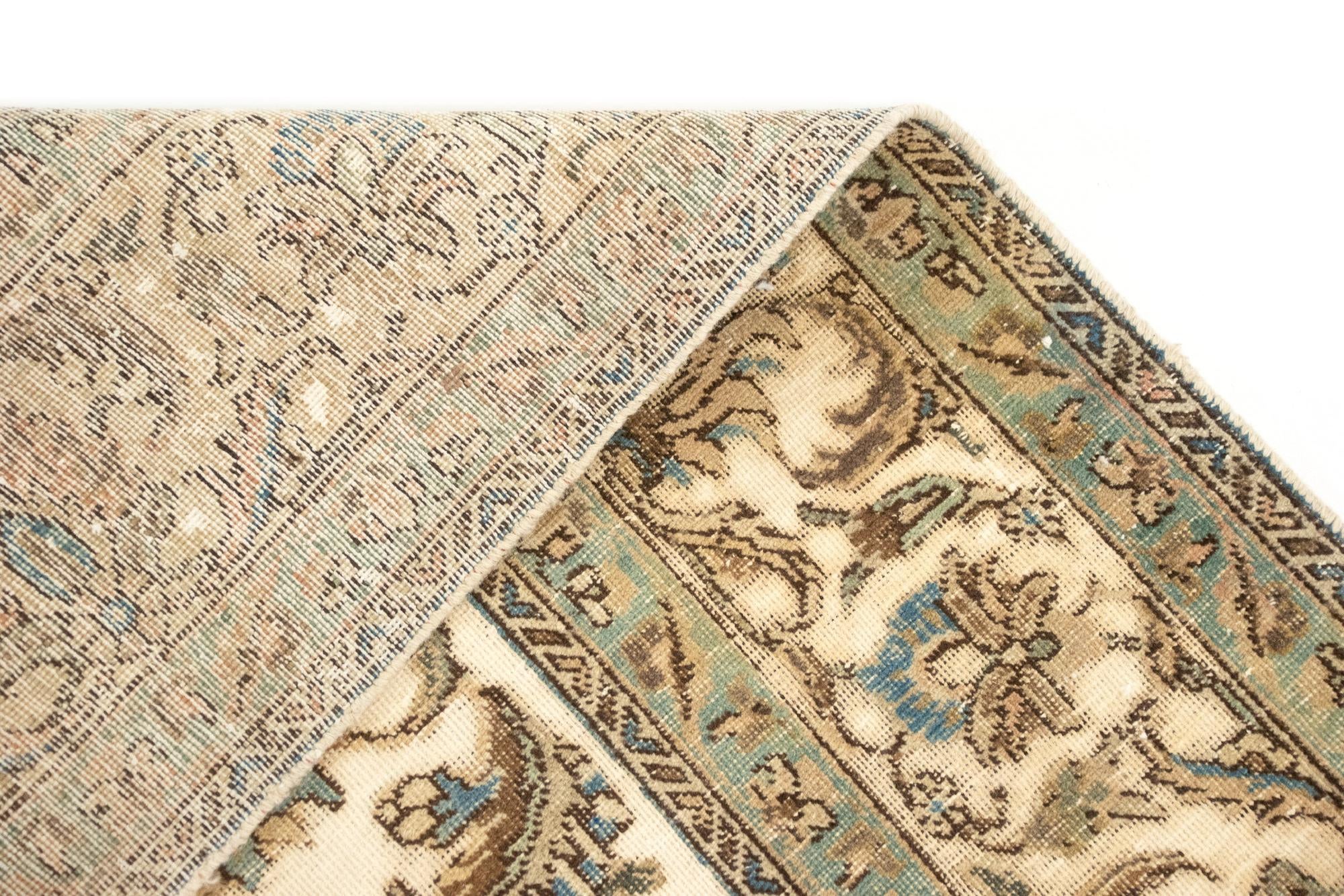 7' 10 x 10' 11 Hand Knotted Vintage Royal Persian Wool Rug
