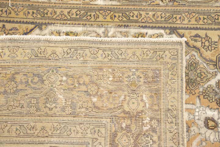 8' x 10' 6 Hand Knotted Vintage Royal Persian Wool Rug