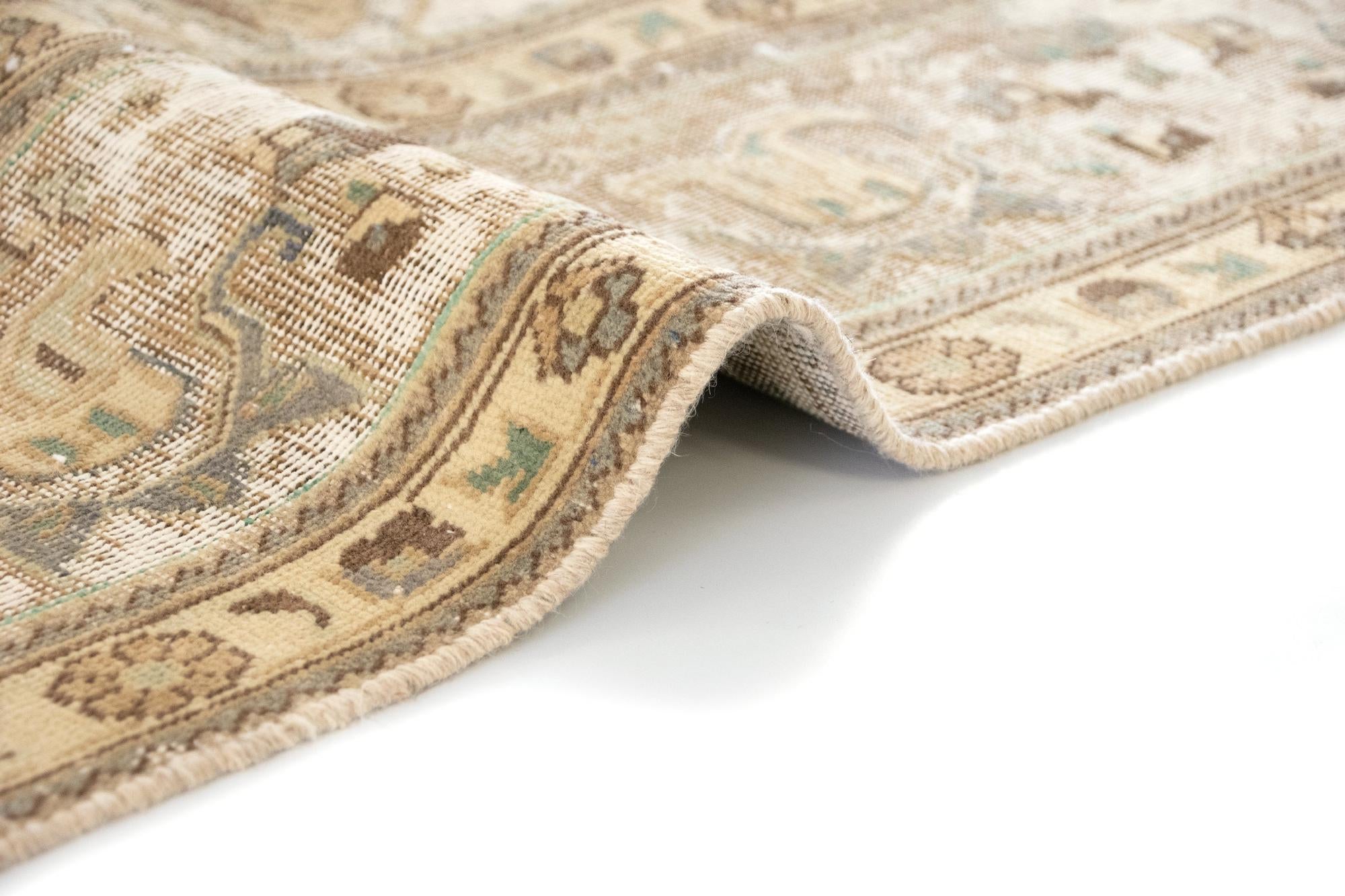 8' 4 x 11' 6 Hand Knotted Vintage Royal Persian Wool Rug