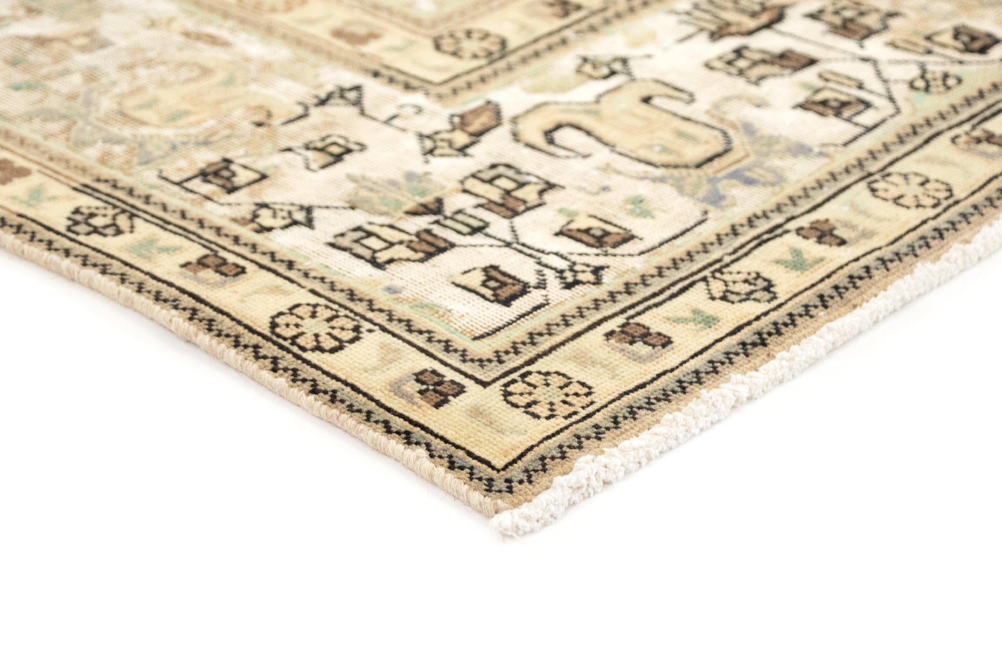 8' 4 x 11' 6 Hand Knotted Vintage Royal Persian Wool Rug