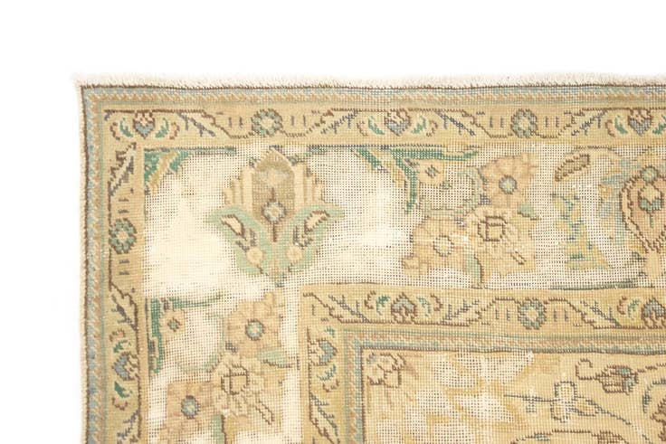 Detail image of 7' 10 x 11' 6 Hand Knotted Vintage Royal Persian Wool Rug