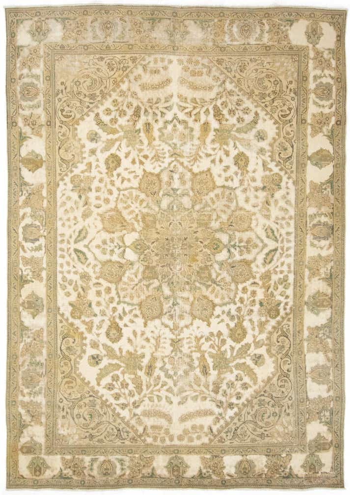 7' 10 x 11' 6 Hand Knotted Vintage Royal Persian Wool Rug