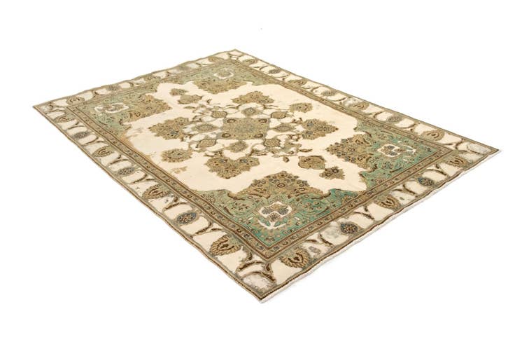 Detail image of 7' 5 x 10' 8 Hand Knotted Vintage Royal Persian Wool Rug