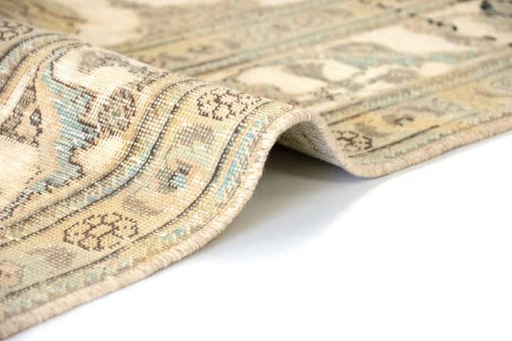 8' 3 x 11' Hand Knotted Vintage Royal Persian Wool Rug