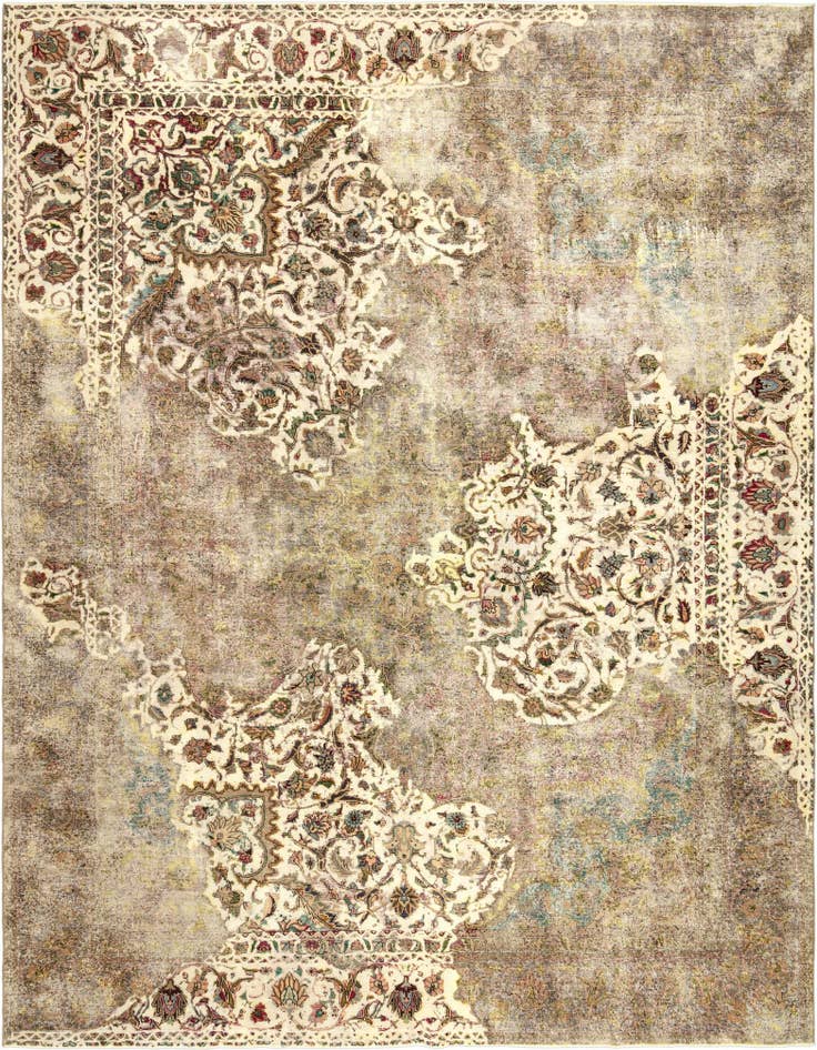 Detail image of 9' 3 x 11' 11 Vintage Royal Wool Rug