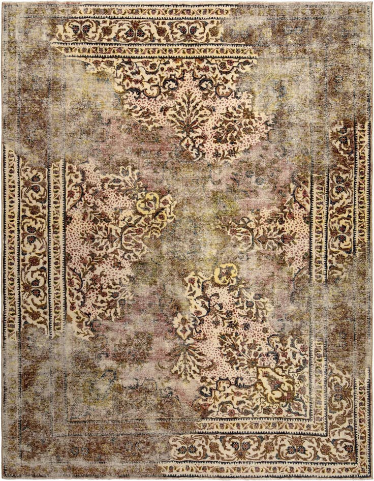 Detail image of 9' 4 x 12' 9 Vintage Royal Wool Rug