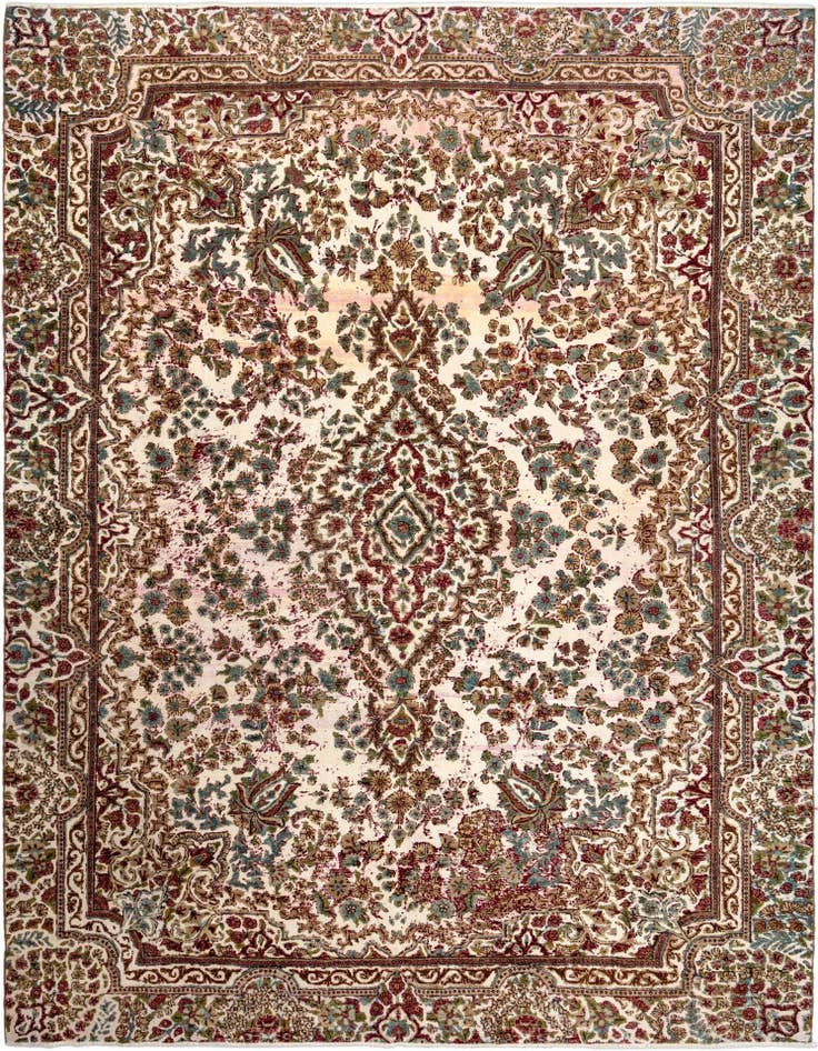 Detail image of 9' 2 x 12' 6 Vintage Royal Wool Rug