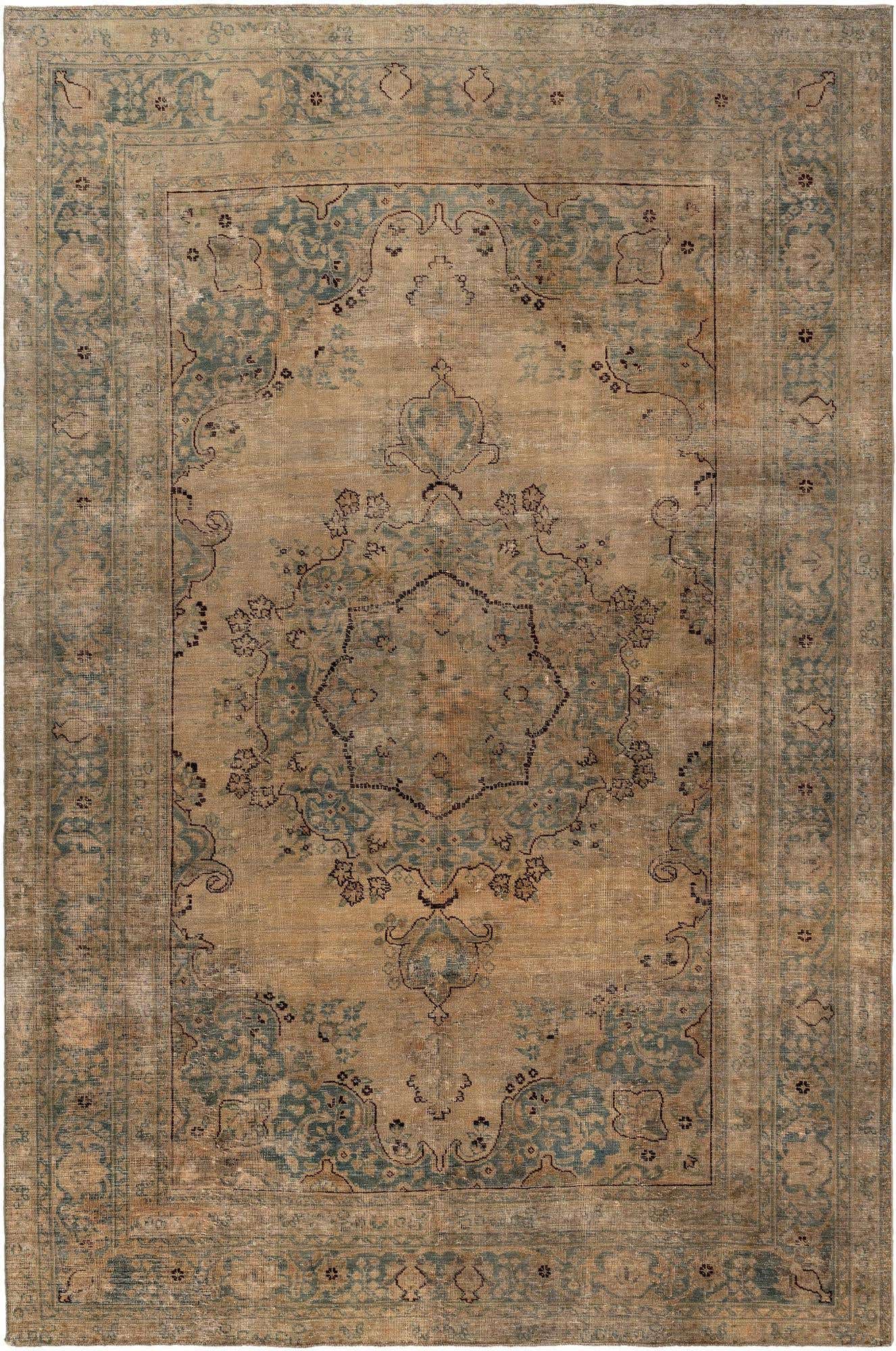 6' 3 x 9' 5 Vintage Royal Wool Rug