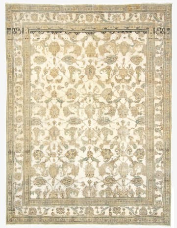 8' 3 x 11' Hand Knotted Vintage Royal Persian Wool Rug