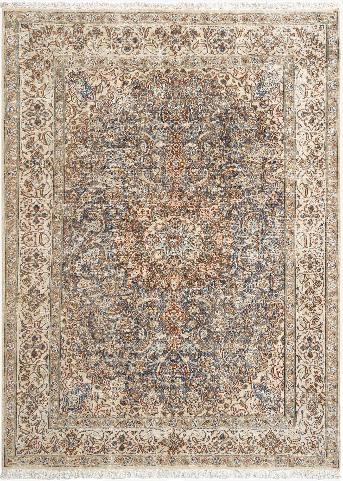 6' 8 x 9' 4 Vintage Royal Wool Rug