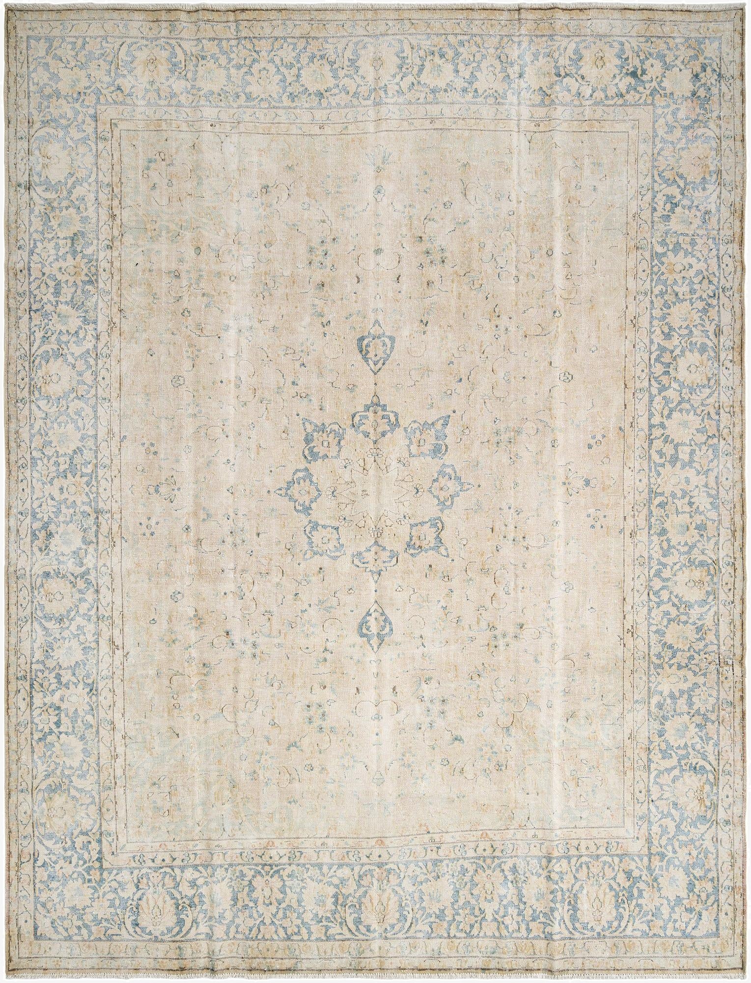 9' 8 x 12' 8 Vintage Royal Wool Rug