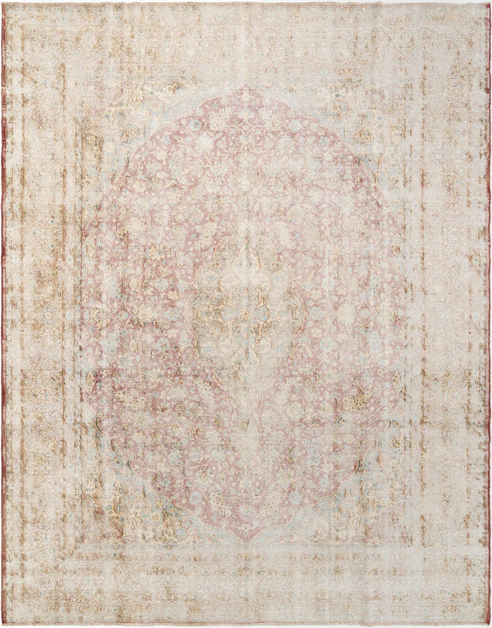 9' 8 x 12' 3 Vintage Royal Wool Rug