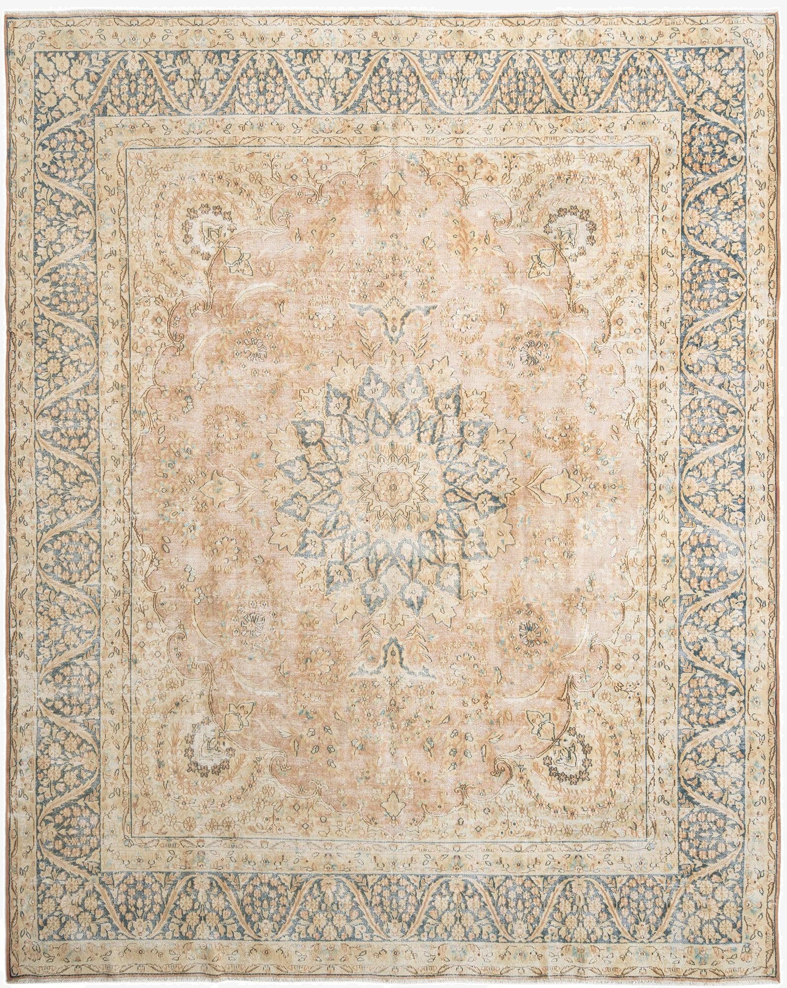9' 6 x 12' 5 Vintage Royal Wool Rug
