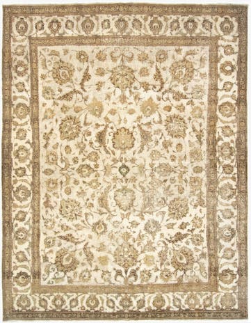 9' 7 x 12' 7 Hand Knotted Vintage Royal Persian Wool Rug
