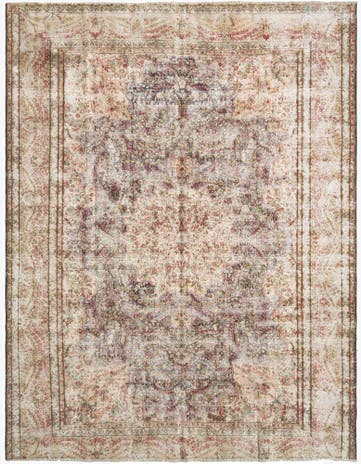 8' x 10' 4 Vintage Royal Wool Rug