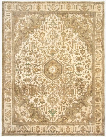9' 9 x 12' 8 Hand Knotted Vintage Royal Persian Wool Rug