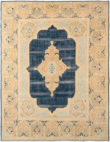 9' 3 x 11' 11 Vintage Royal Rug