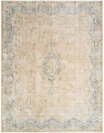 9' 11 x 12' 8 Vintage Royal Wool Rug