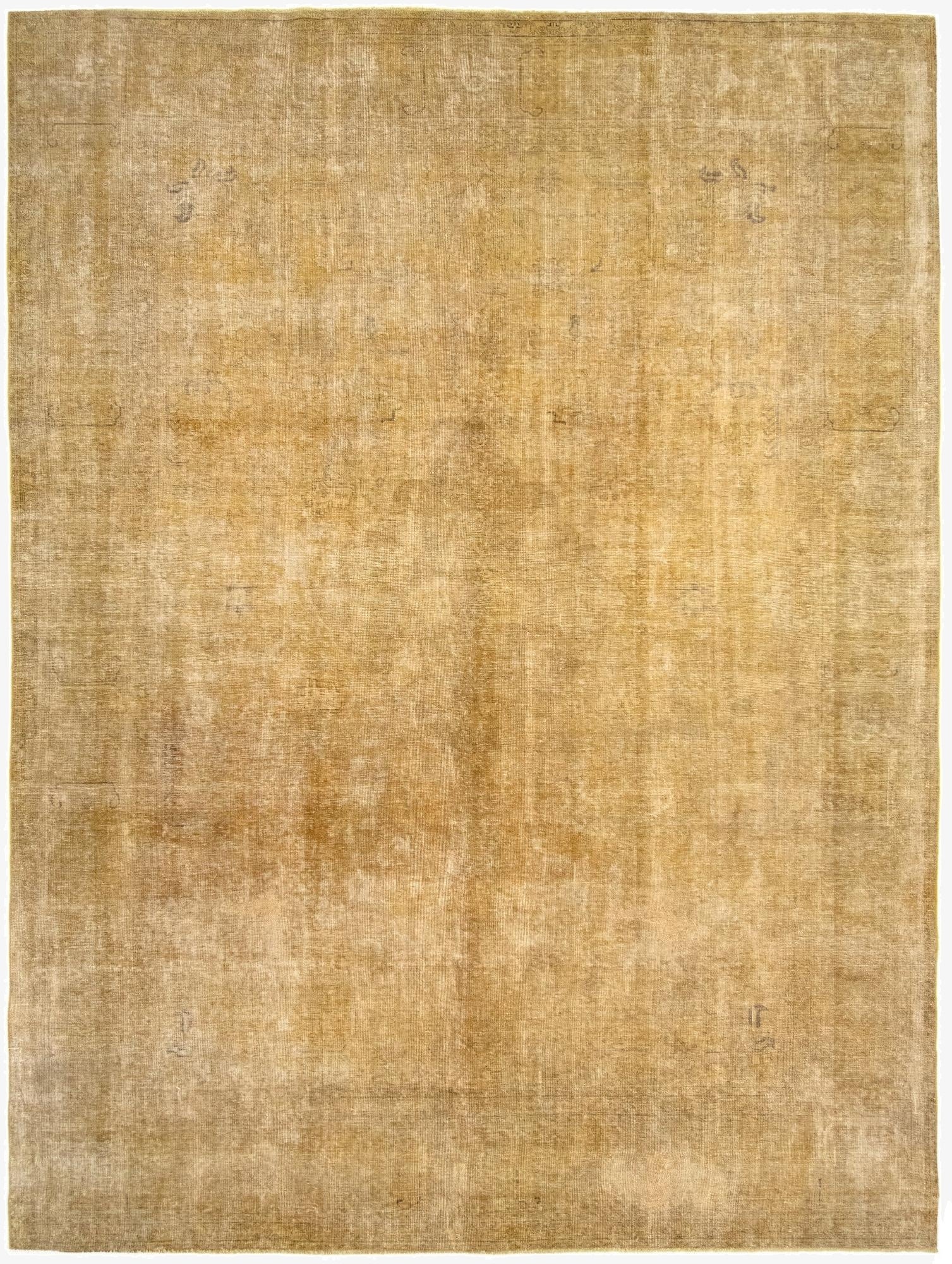 9' 8 x 13'  Hand Knotted Vintage Royal Persian Wool Rug